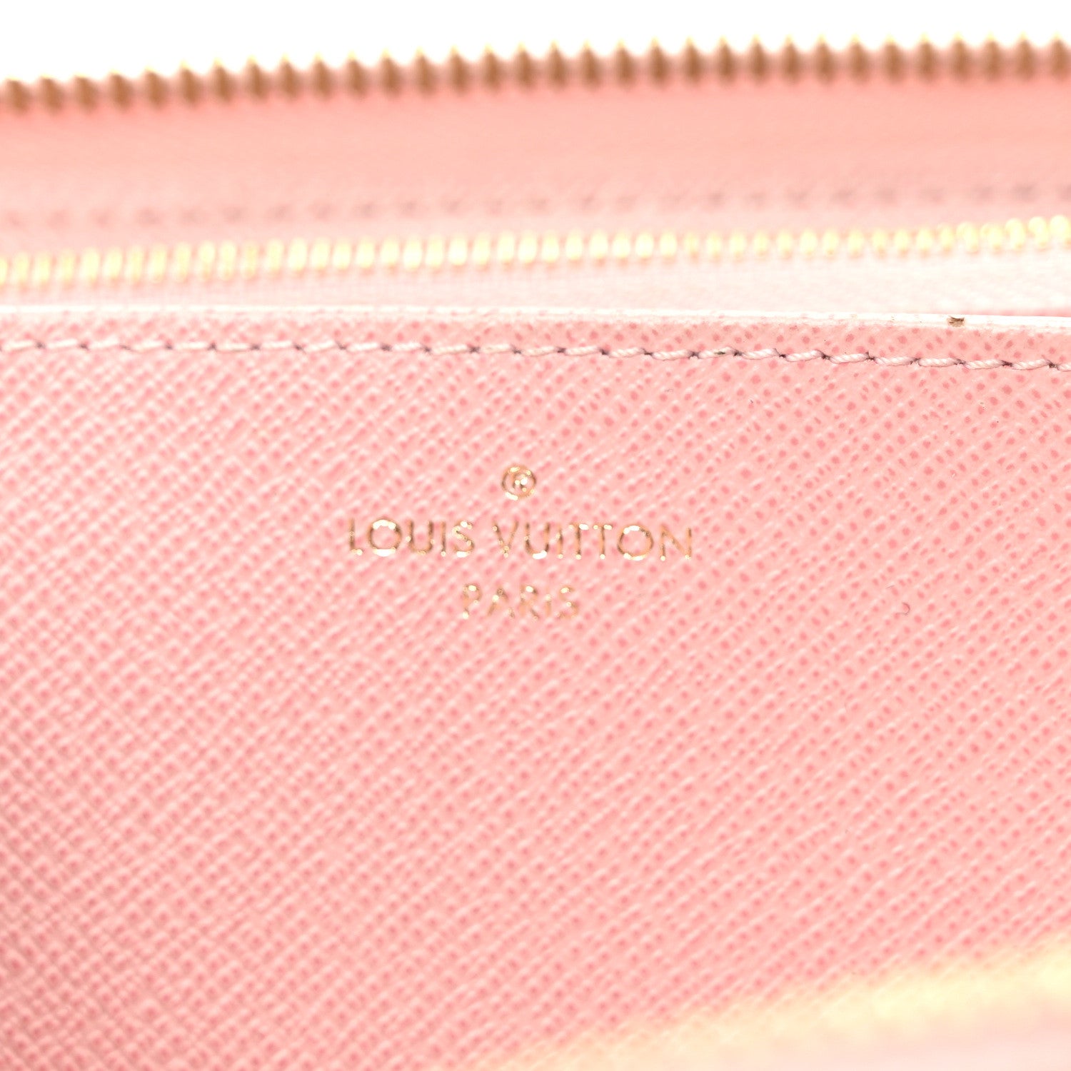 Louis Vuitton Damier Azur Zippy Wallet Rose Ballerine 6 of 8