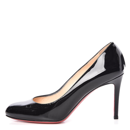 Christian Louboutin Patent Simple 85 Pumps 36.5 Black 1 of 9
