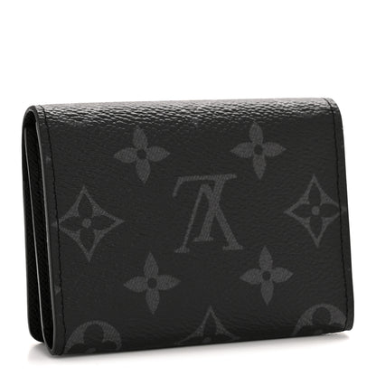 Louis Vuitton Monogram Eclipse Envelope Business Card Holder 3 of 8