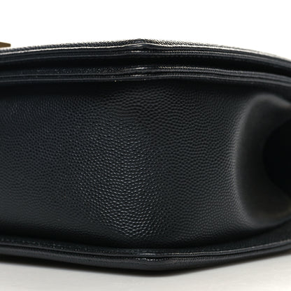 Chanel Caviar Quilted Medium Boy Flap Black 10 of 12