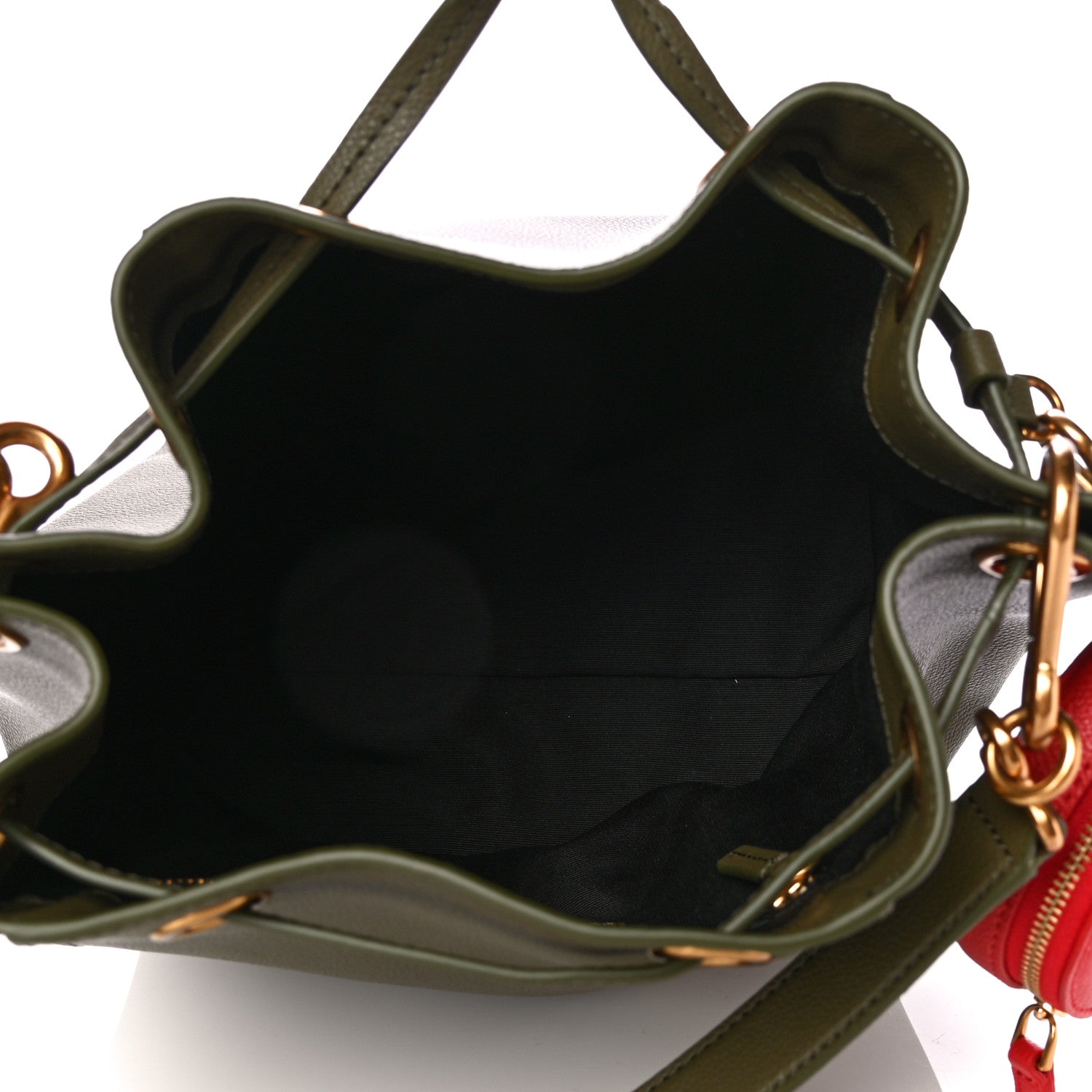Marc Jacobs Grained Calfskin That Bucket Bag Cactus Green 4 of 13