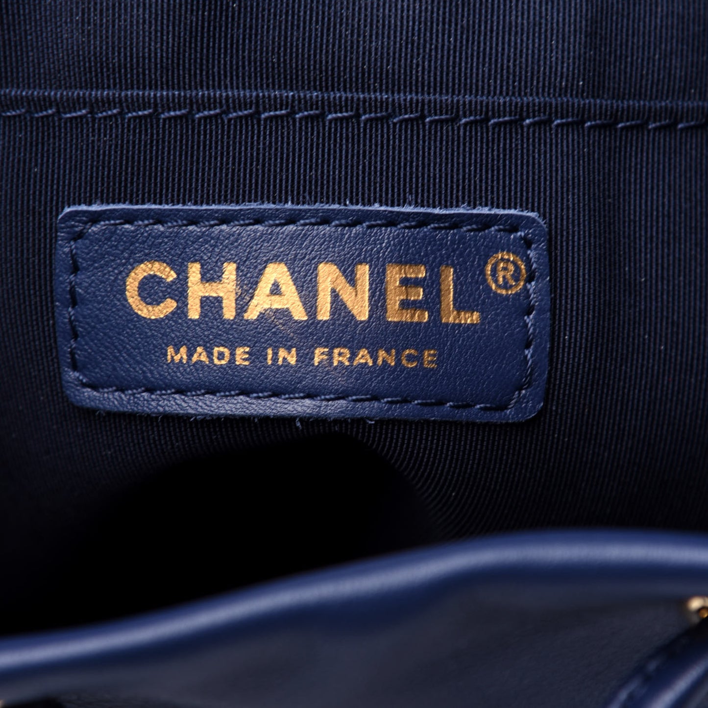 Calfskin Quilted Small Urban Spirit Backpack Navy
