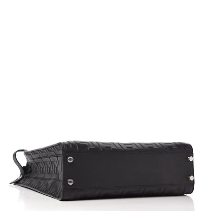 Fendi Nappa FF 1974 Embossed Peekaboo X-Lite Fit Black 4 of 9