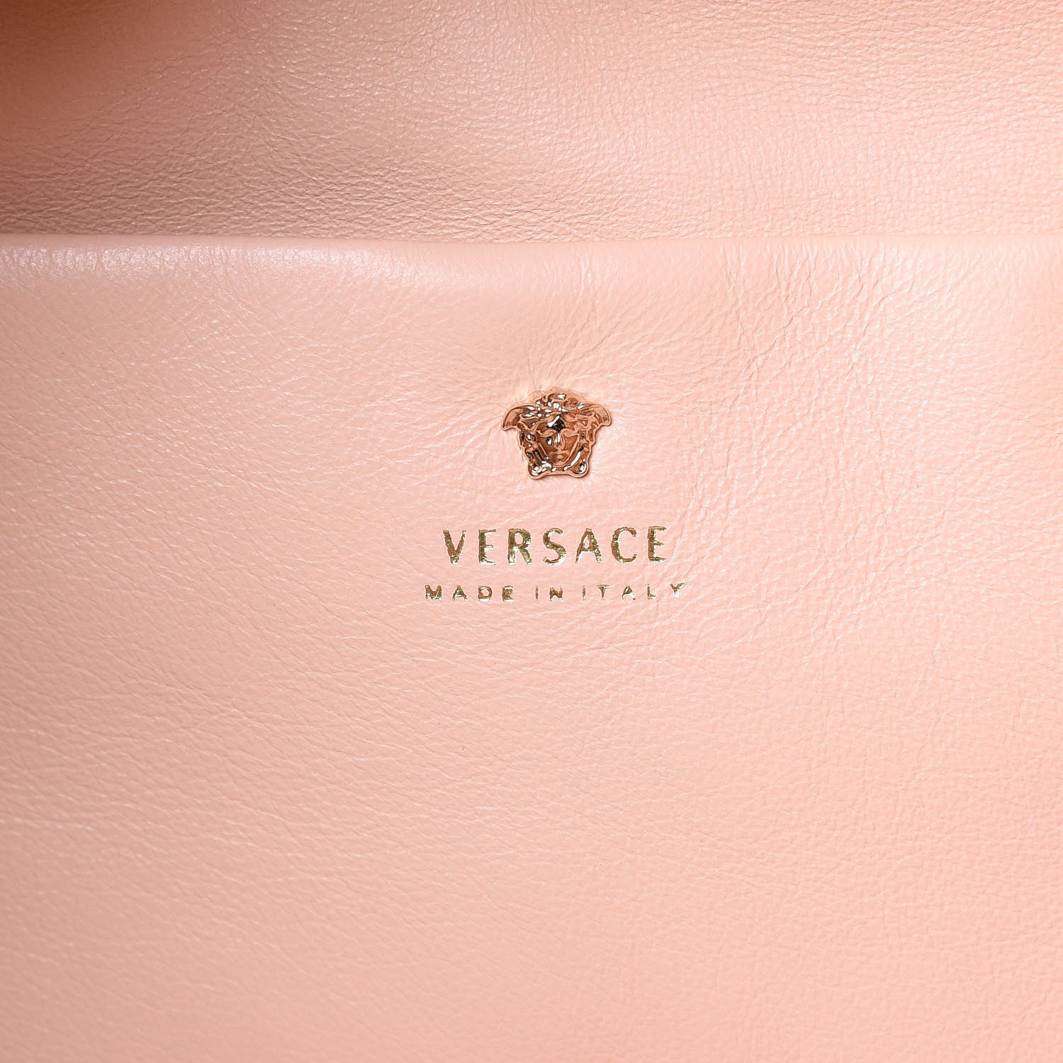 Versace Vitello PVC Barocco Medusa Tote Light Pink 6 of 17