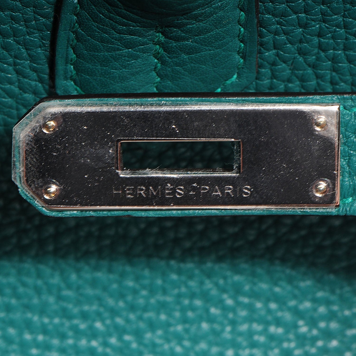 Hermes Togo Birkin 35 Malachite 13 of 25