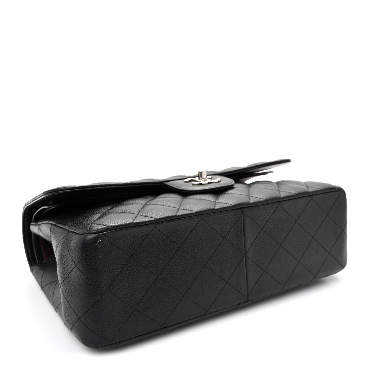 Chanel Caviar Quilted Jumbo Double Flap  Black 4 of 13