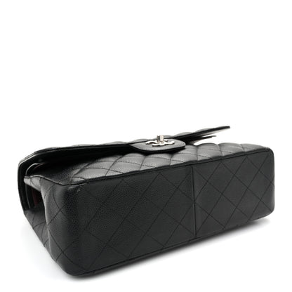 Chanel Caviar Quilted Jumbo Double Flap  Black 4 of 13