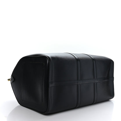 Louis Vuitton Epi Keepall 50 Black 4 of 11