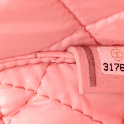 Chanel Caviar Quilted Large Vanity Pouch Pink 7 of 8