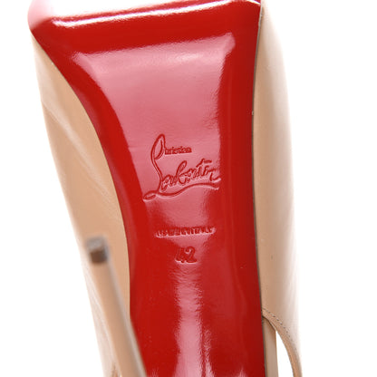 Christian Louboutin Kid Mascaralta 120 Pumps 42 Nude 7 of 10