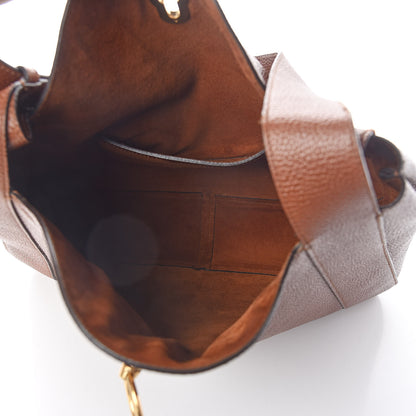 Mulberry Small Classic Grain Calfskin Marloes Hobo Oak 5 of 9