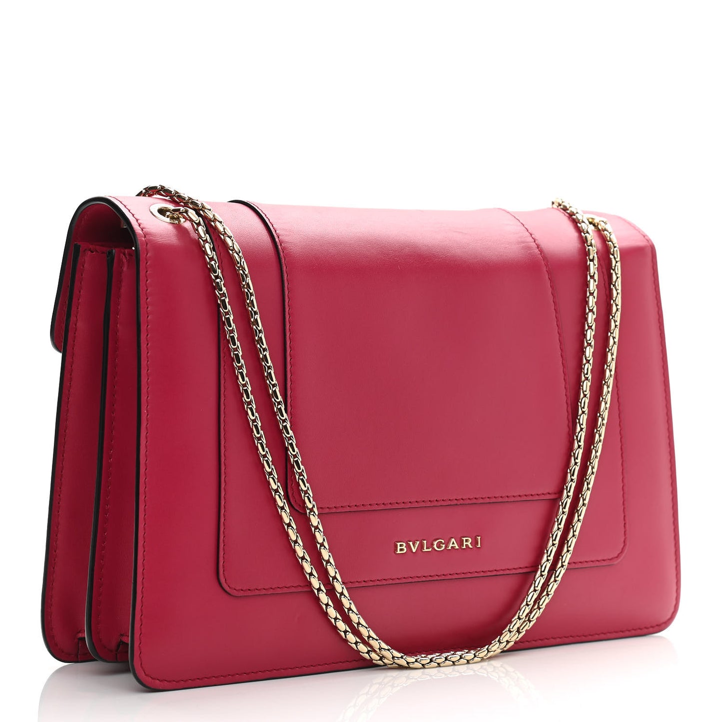 Calfskin Serpenti Forever Shoulder Bag Pink