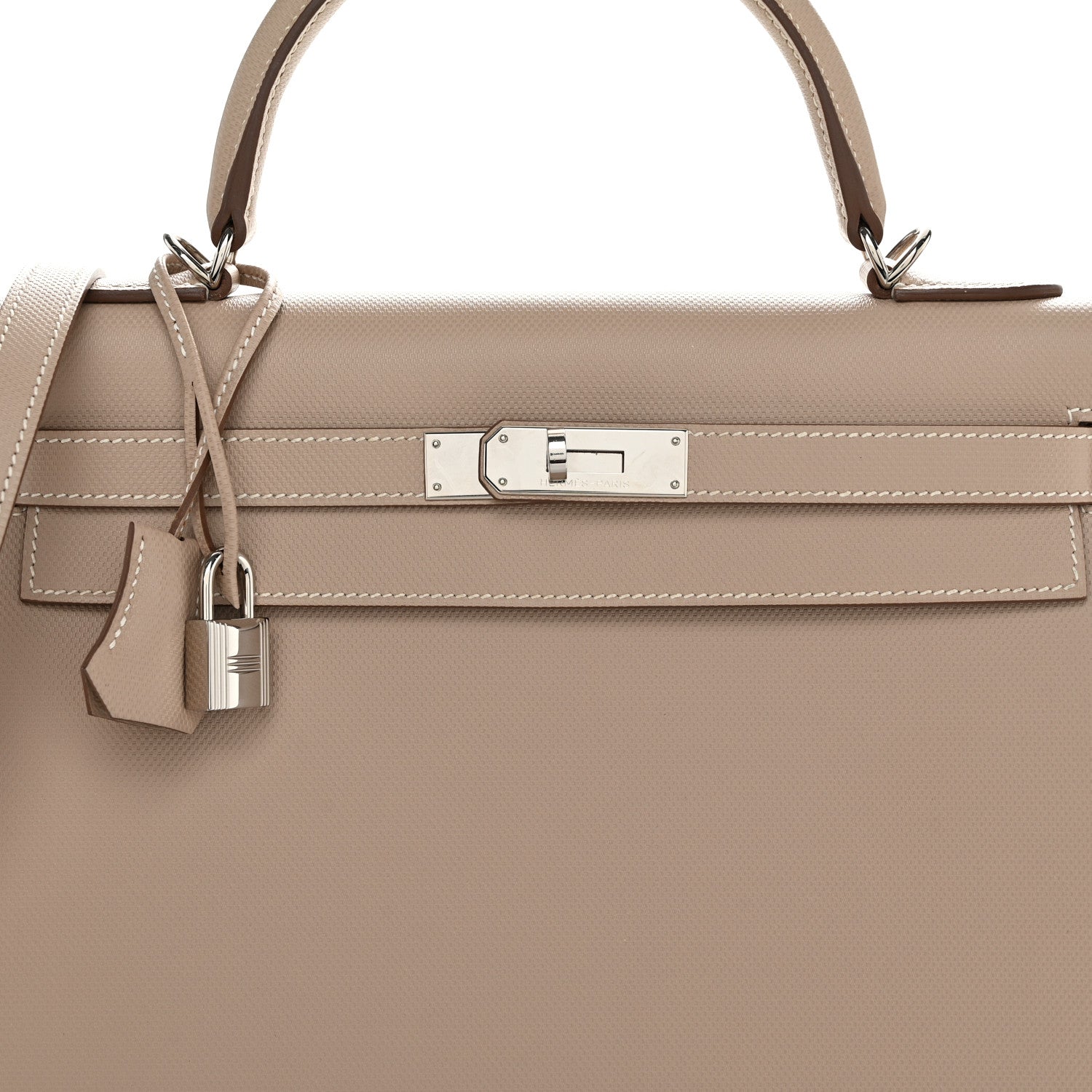 Hermes Grain d'H Kelly Sellier 32 Argile 8 of 13