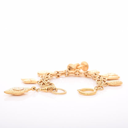 Chanel Charm Bracelet Gold 10 of 11