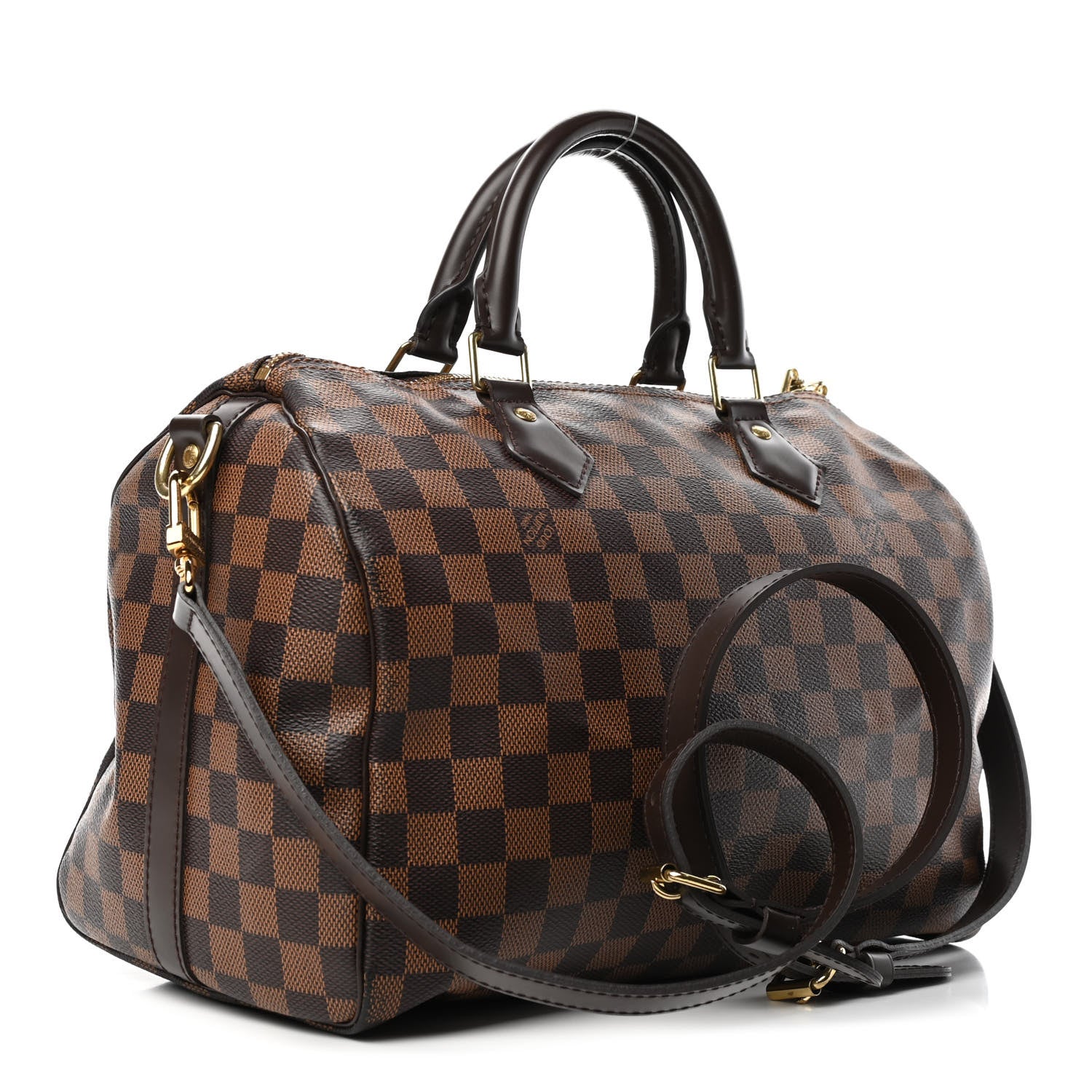 Louis Vuitton Damier Ebene Speedy Bandouliere 30 2 of 4