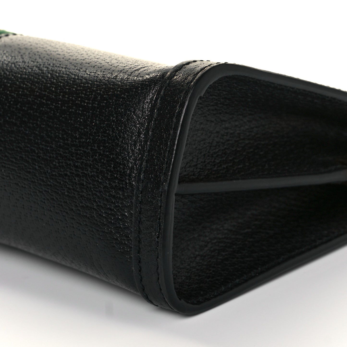 Calfskin GG Web Small Ophidia Chain Shoulder Bag Black