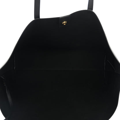 Saint Laurent Calfskin Large Shopping Tote Black 6 of 12