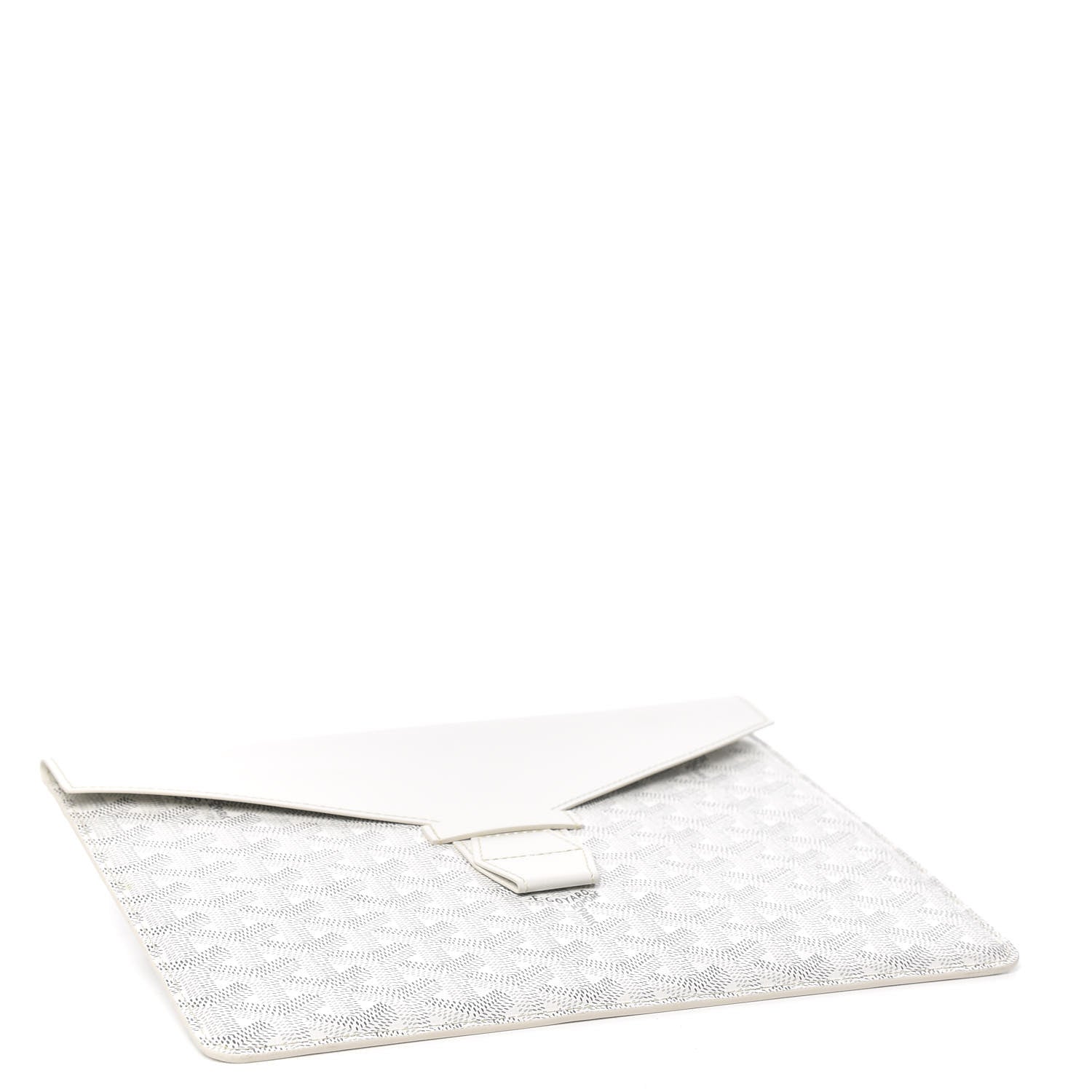 Goyard Goyardine Camondo MM Horizontal Clutch White 3 of 5
