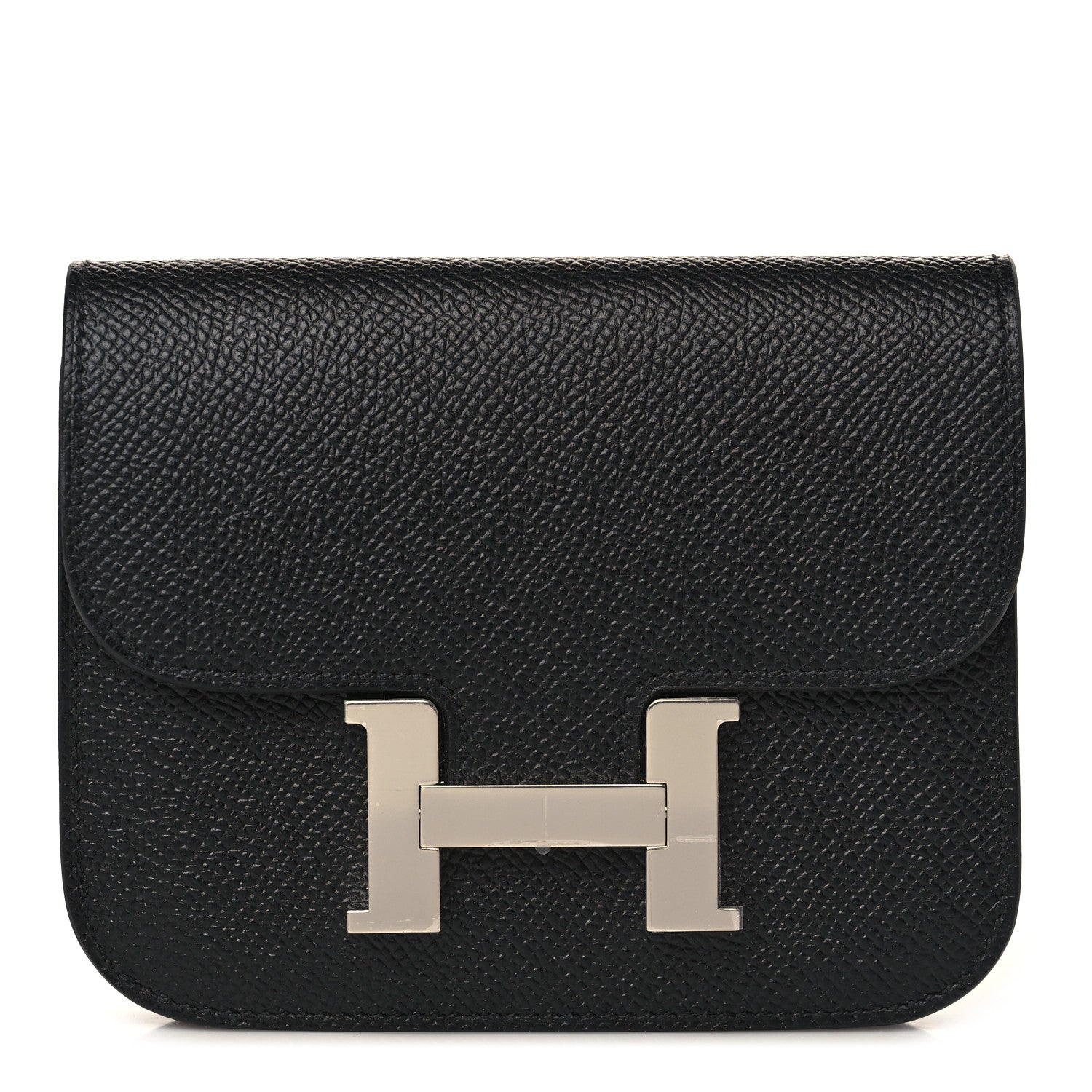 Hermes Epsom Constance Slim Wallet Black 2 of 9
