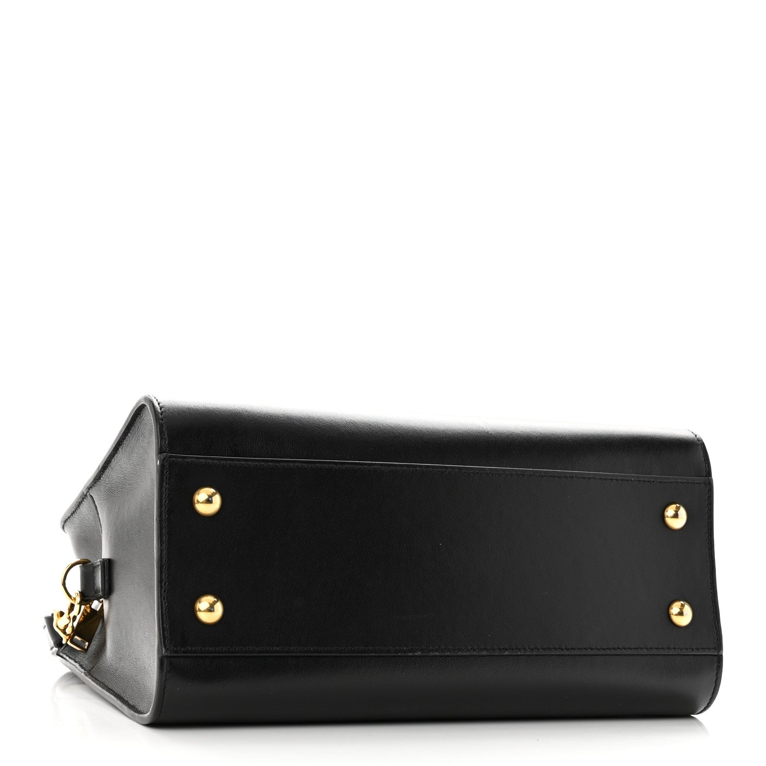 Saint Laurent Calfskin Monogram Baby Cabas Black 4 of 9