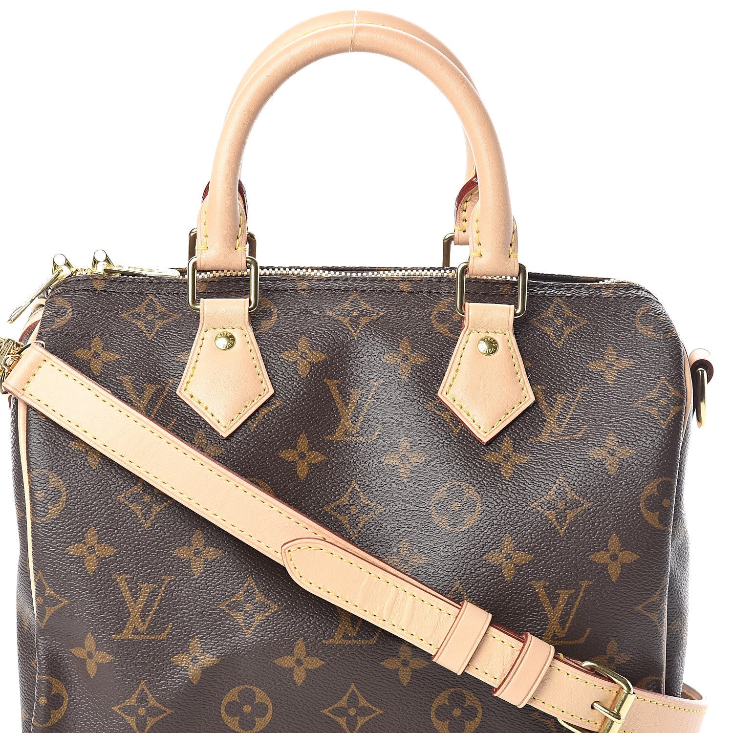 Louis Vuitton Monogram Speedy Bandouliere 25 7 of 10