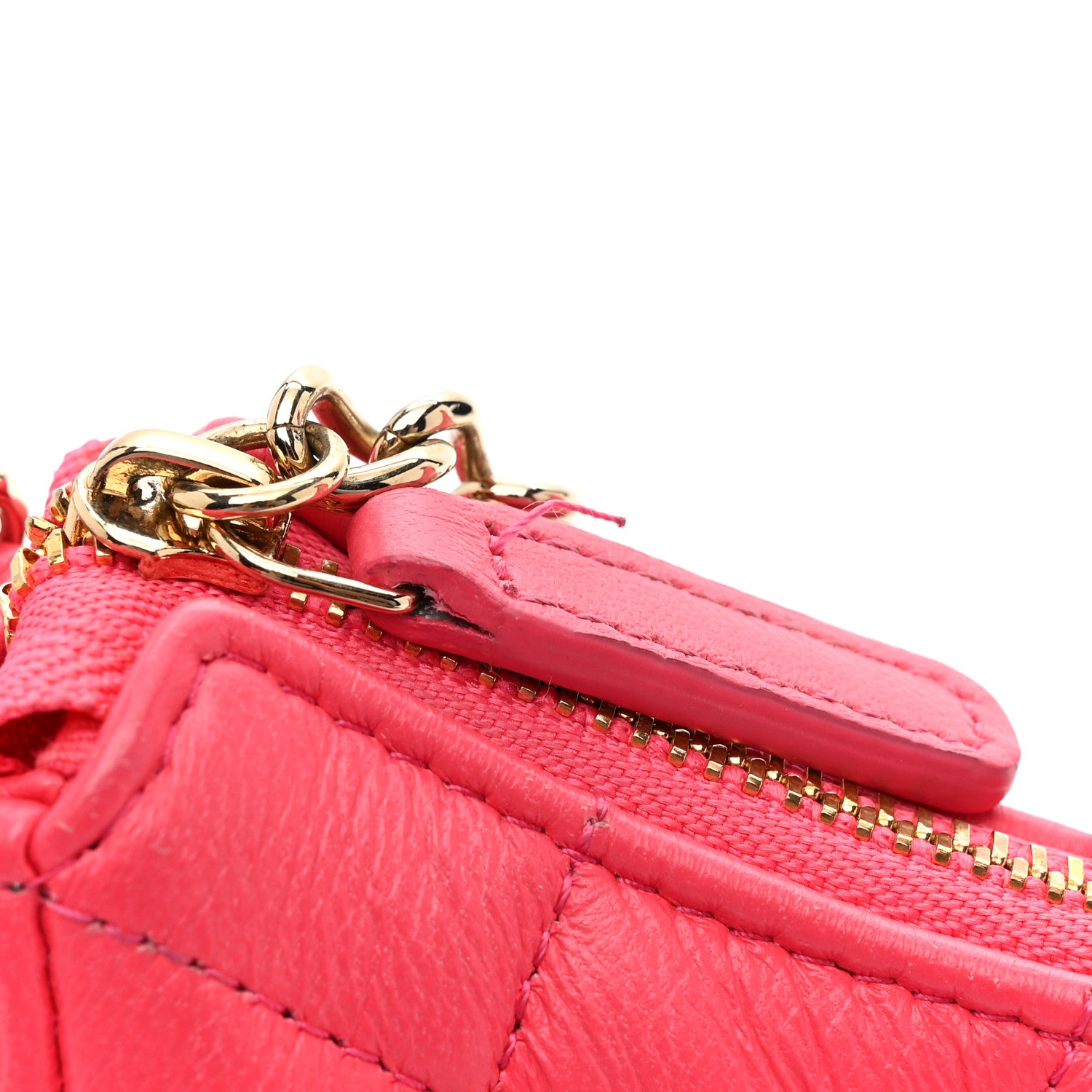 Chanel Lambskin Quilted Small Hobo Bag Pink 12 of 12