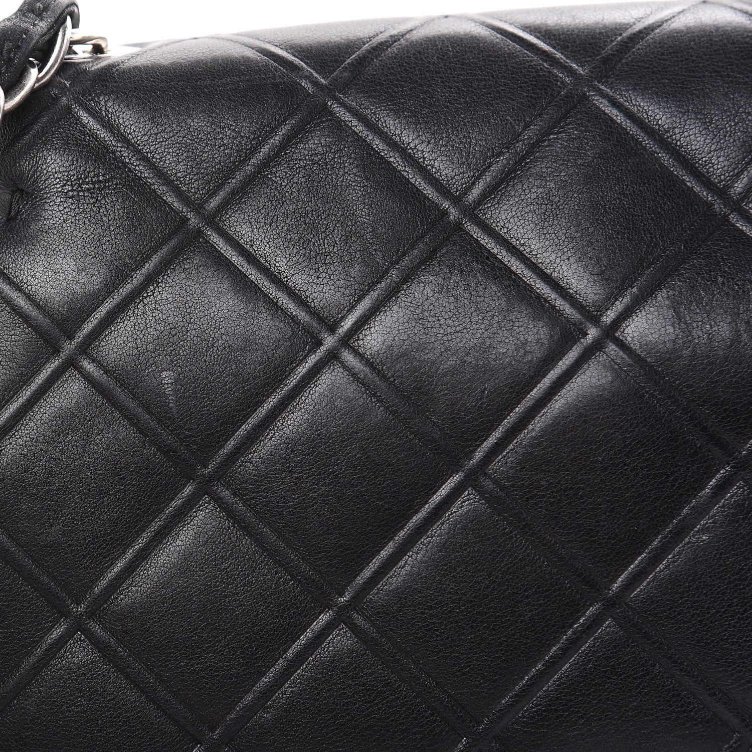 Chanel Calfskin Diamond Embossed New Chic Flap Black 14 of 18