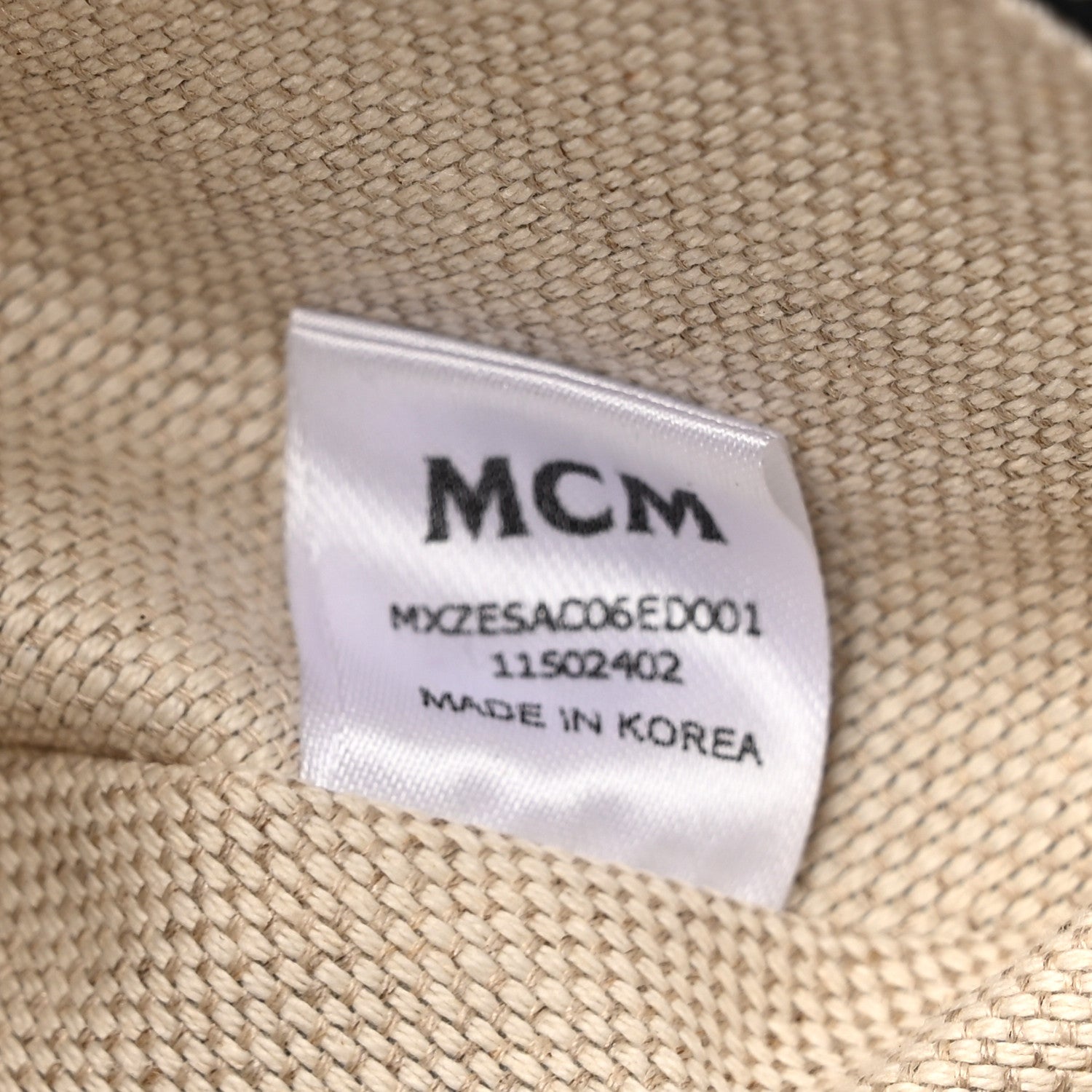MCM Lauretos Nappa Himmel Triangle Crossbody Bag Dark Grey 8 of 11