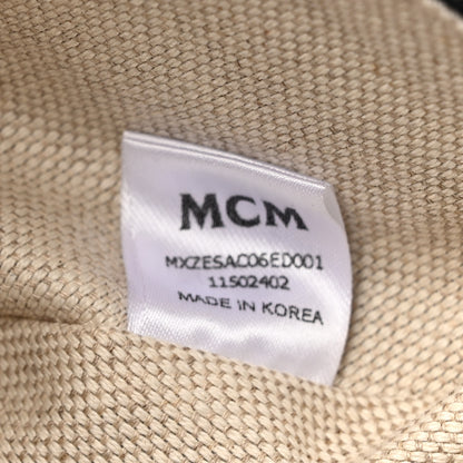 MCM Lauretos Nappa Himmel Triangle Crossbody Bag Dark Grey 8 of 11