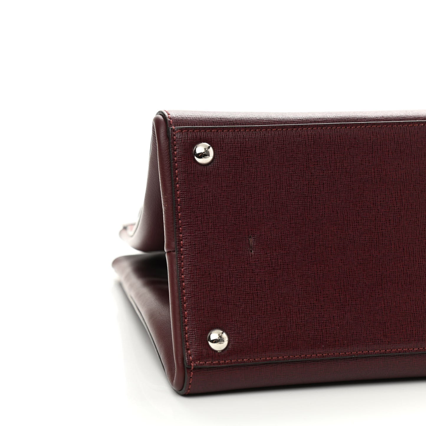 Vitello Elite Flamingo Large 3Jours Tote Bordeaux