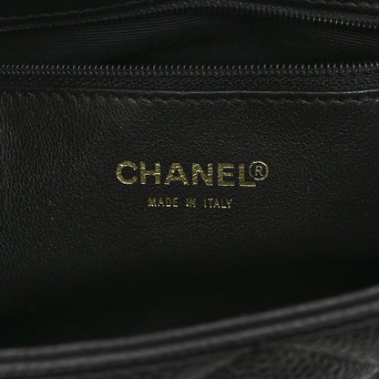 Chanel Caviar Quilted Medallion Tote Black 6 of 10