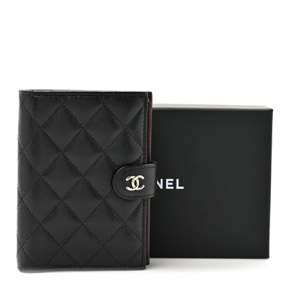 Chanel Caviar Quilted Passport Holder Black 10 of 10
