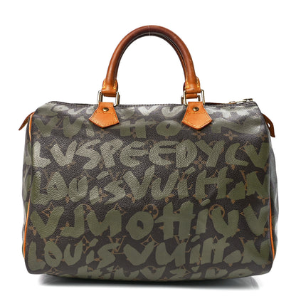 Louis Vuitton Monogram Graffiti Speedy 30 Kaki 1 of 14
