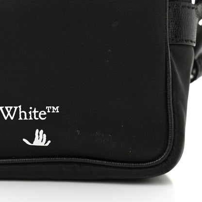 Off-White Nylon Logo Print Crossbody Bag Black 10 of 10