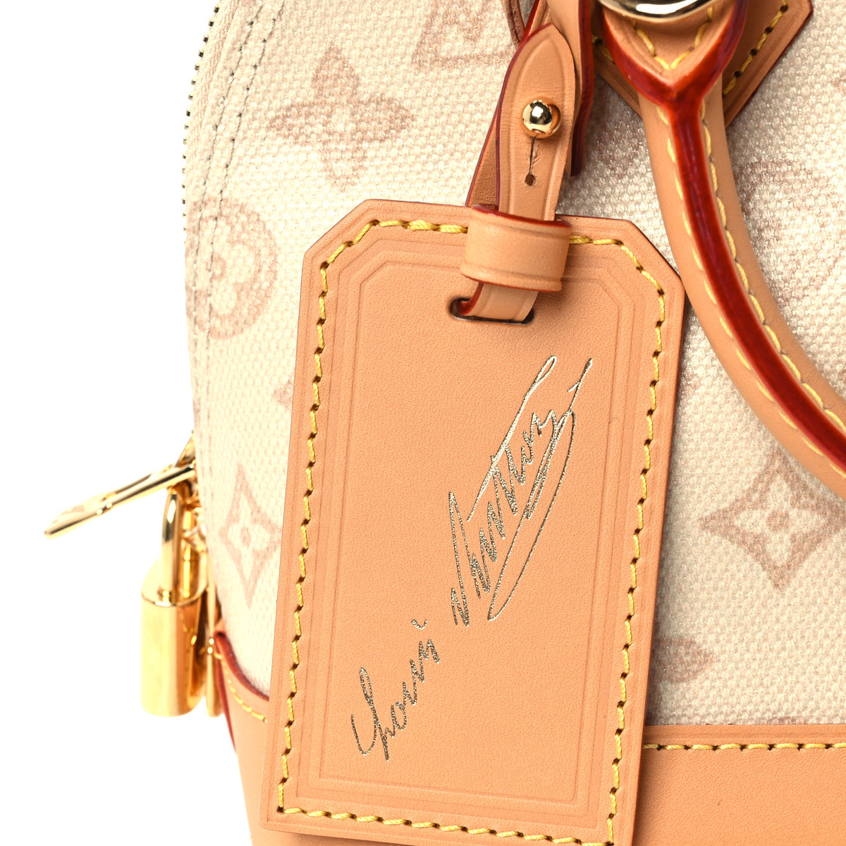 Monogram Origine Lin Alma BB