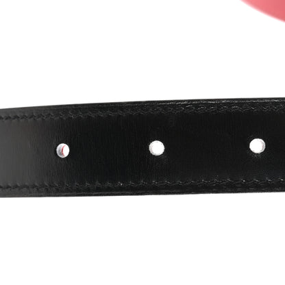 Hermes Box Swift 24mm Constance H Belt 75 Black Rouge Grenat 5 of 8