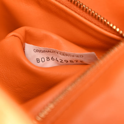 Bottega Veneta Nappa Intrecciato BV Twist Orange 7 of 12