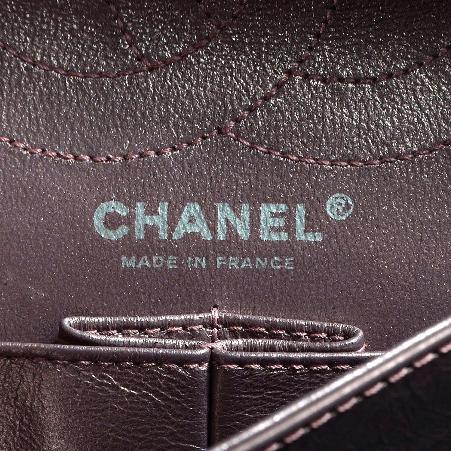 Chanel Calfskin 2.55 Reissue 226 Flap Metallic Rose Fonce 5 of 7