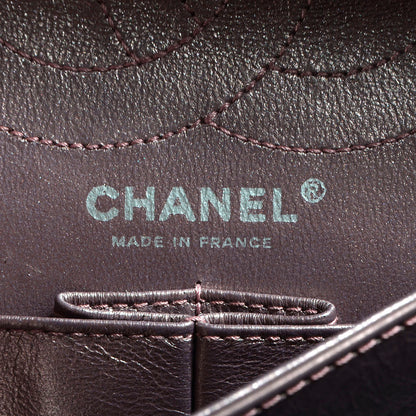 Chanel Calfskin 2.55 Reissue 226 Flap Metallic Rose Fonce 5 of 7