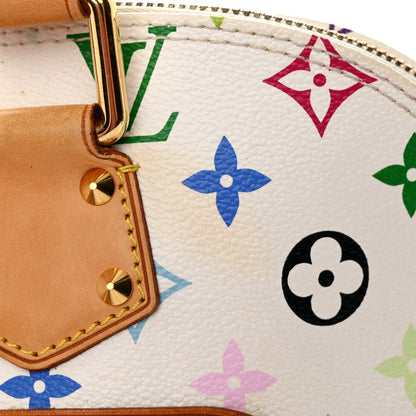 Louis Vuitton LOUIS VUITTON Monogram Multicolor Alma PM White 19 of 22