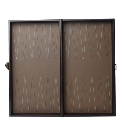 Hermes Java Palissander Wood Swift Taurillon Persepolis Backgammon Game Set 4 of 21