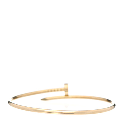 Cartier 18K Yellow Gold Small Juste Un Clou Bracelet 17 2 of 5