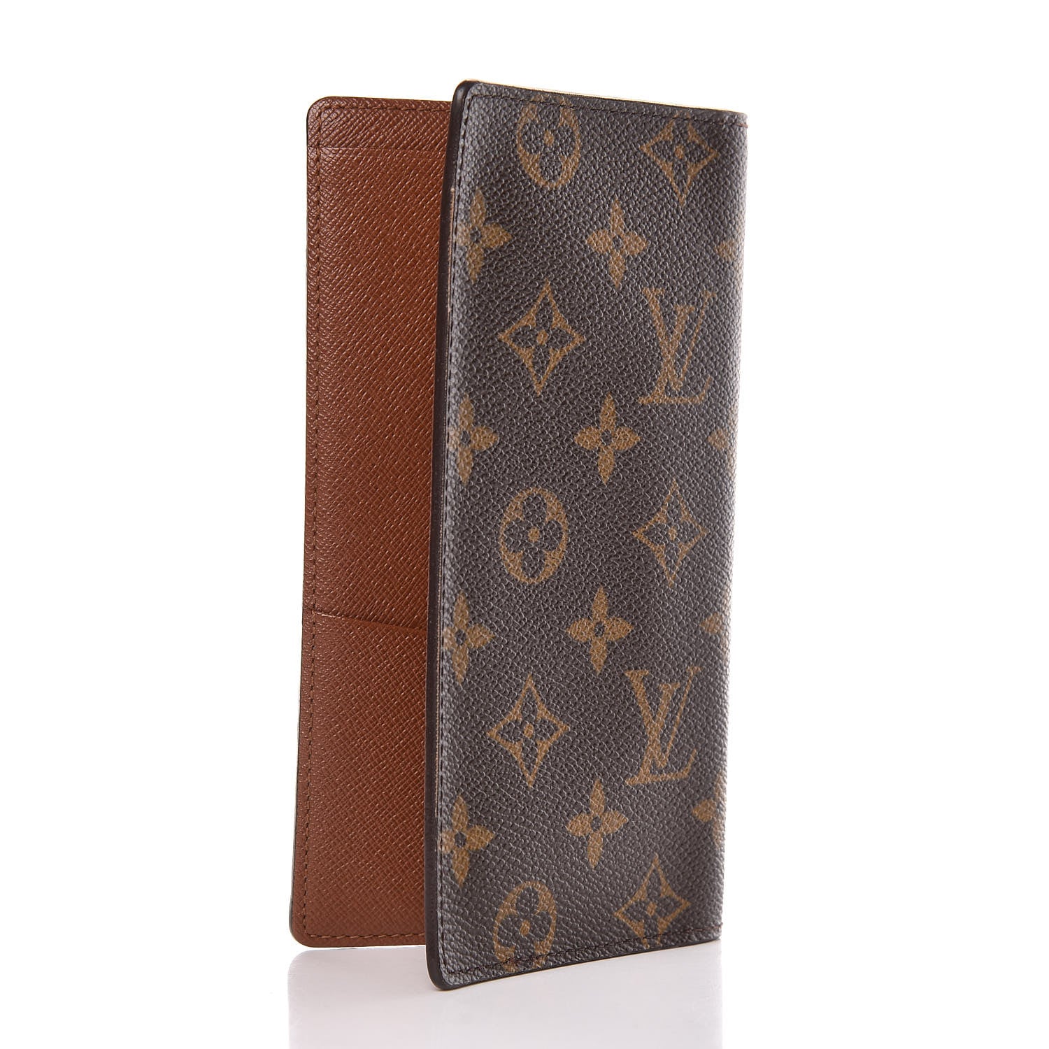Louis Vuitton Monogram Porte Valeurs Checkbook Wallet 3 of 9