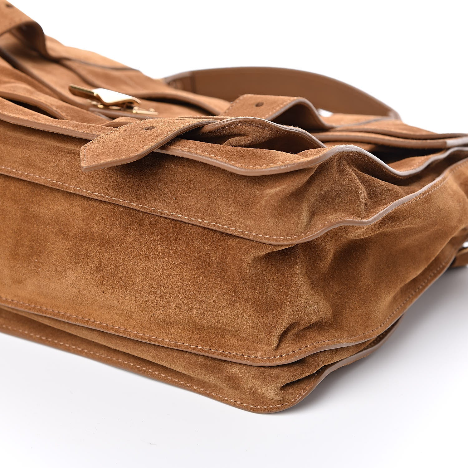 Proenza Schouler Suede Medium PS1 Satchel Tobacco 9 of 10