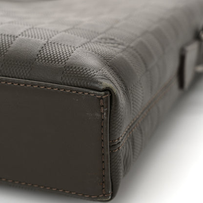 Louis Vuitton Damier Infini Porte-Documents Jour Granit 14 of 16