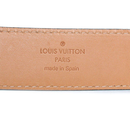 Louis Vuitton Vernis Belt 80 32 Blue Nuit 6 of 7