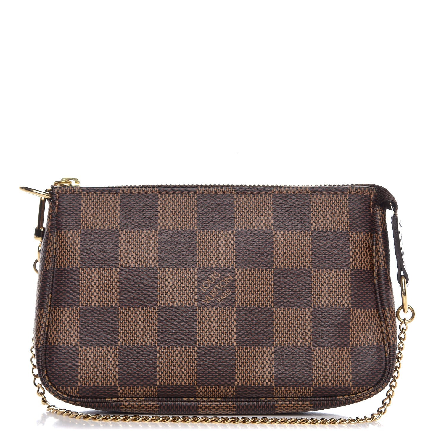 Louis Vuitton Damier Ebene Mini Pochette Accessories 1 of 7