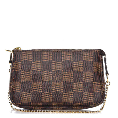 Louis Vuitton Damier Ebene Mini Pochette Accessories 1 of 7