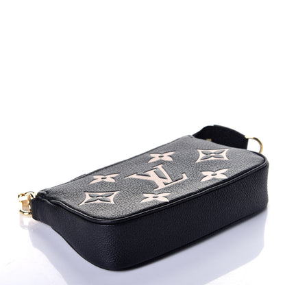 Louis Vuitton Empreinte Monogram Giant Mini Pochette Accessories Black 4 of 9