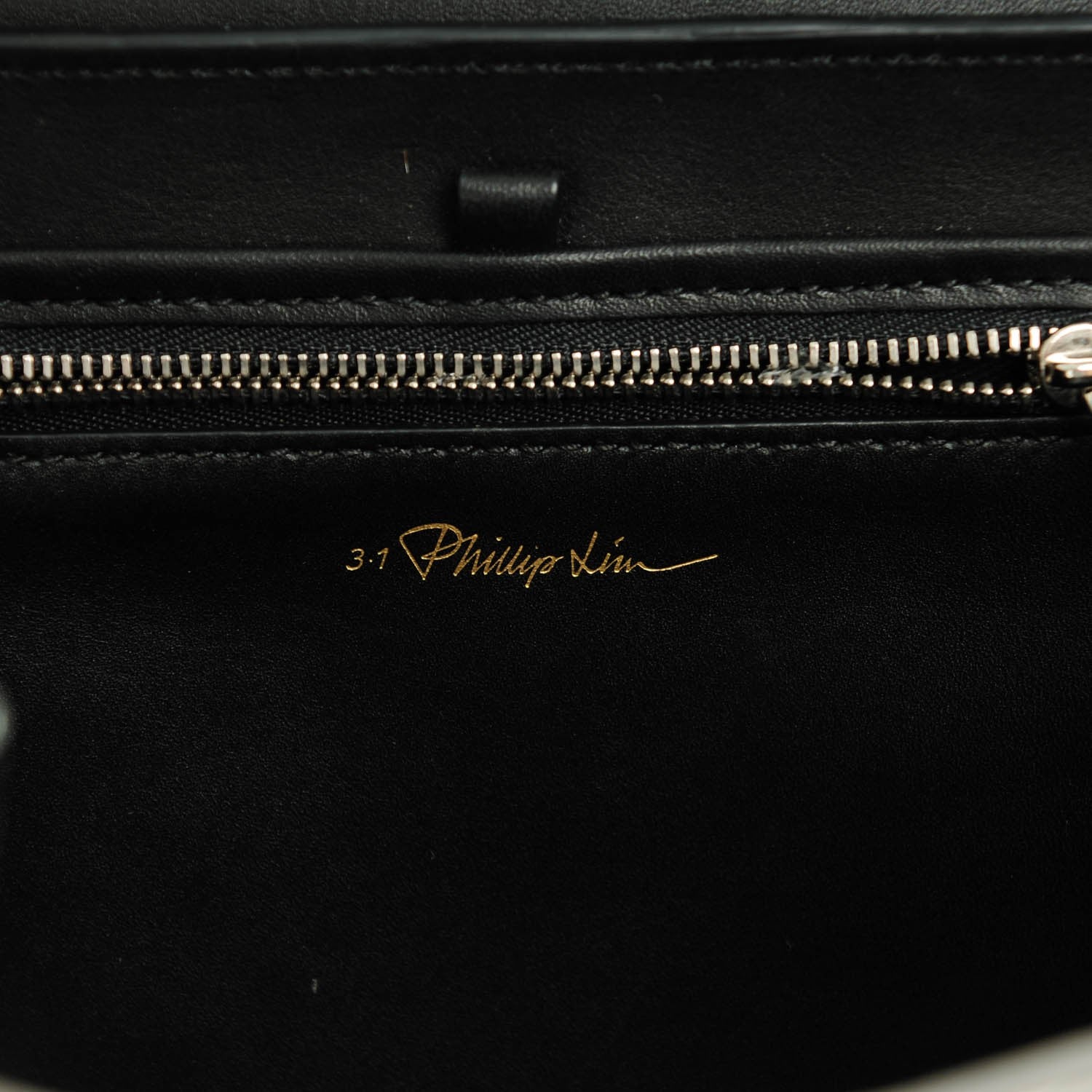 3.1 Phillip Lim 3.1 Metallic Mix Textured Calfskin Mini Pashli Satchel Silver Black White 6 of 7